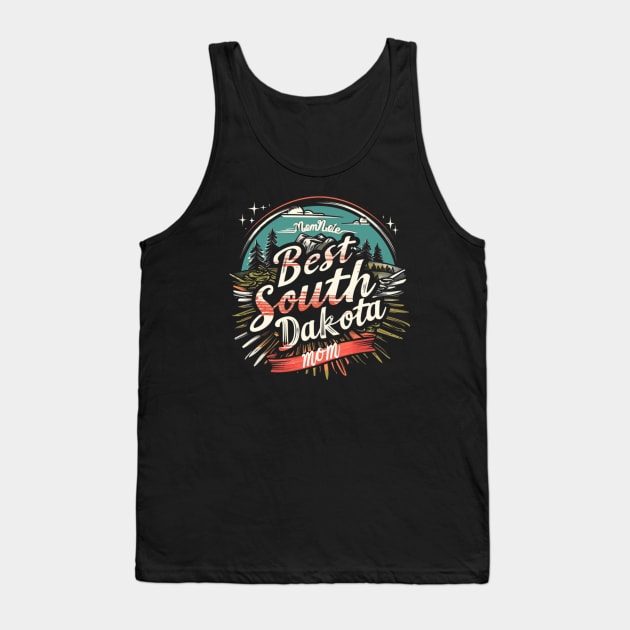 Best Mom From South Dakota, mothers day USA, presents gifts Tank Top by Pattyld